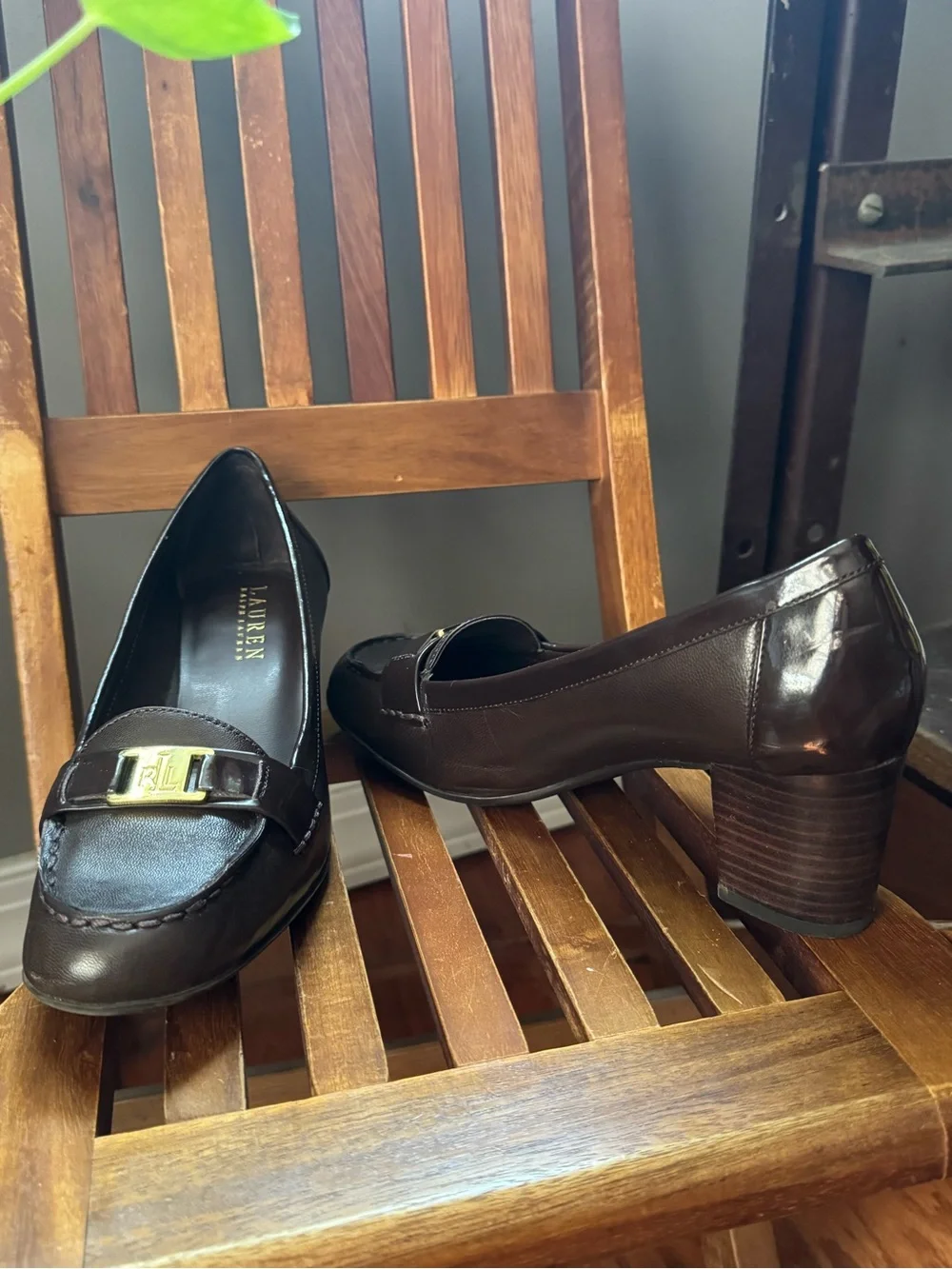 Lauren Ralph Lauren polished dark